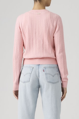 Gilet Super Soft Crewneck Cardi - Rose