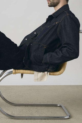 Veste en jean Market Miners Trucker - Noir