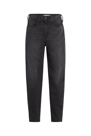 Jean taille haute Mom - Bleu