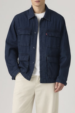 Veste en jean Frisko - Bleu marine