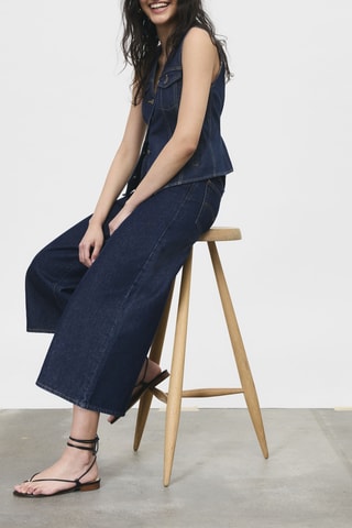 Jean XL Culotte - Bleu