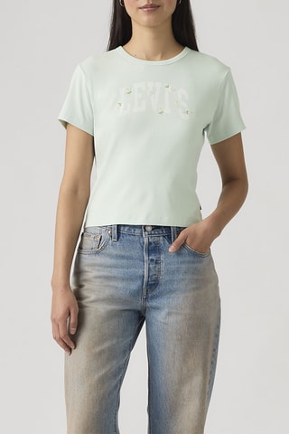 T-shirt Graphic Rickie - Bleu