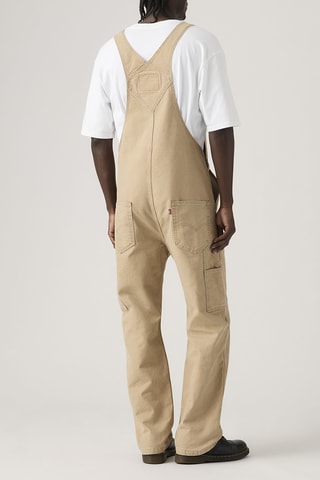 Salopette en jean loose Overalls - Marron