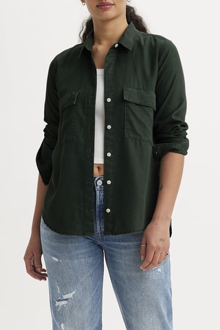 Chemise Doreen Utility  - Noir