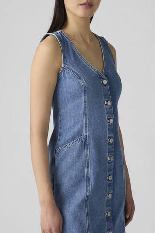 Robe droite en jean Vianna Vest Drespecial Showing - Bleu