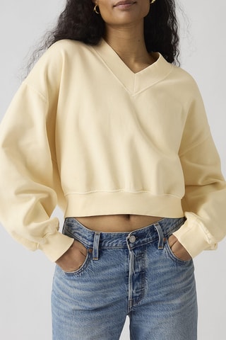 Sweat Vintage Rut - Jaune