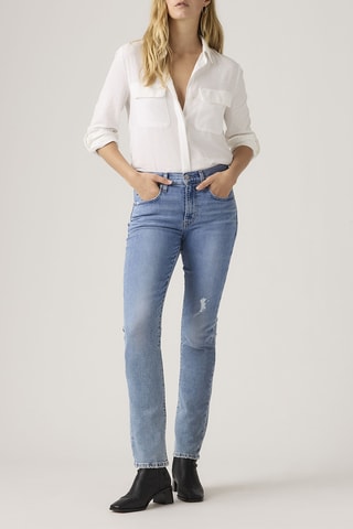 Jean High Rise Straight 724™ - Bleu