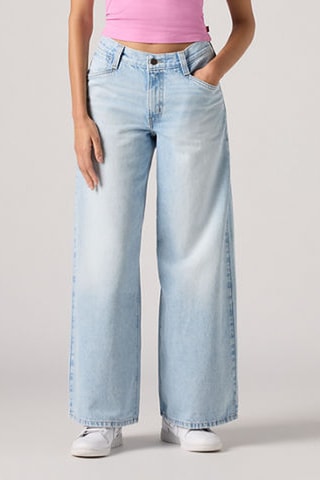 Jean 94' Baggy Wide Legs - Bleu
