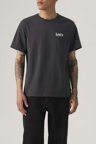 T-shirt Relaxed Fit Serving Up - Noir