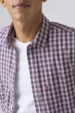 Chemise Sunset 1 Pocket Standard Yahya Plaid - Bleu