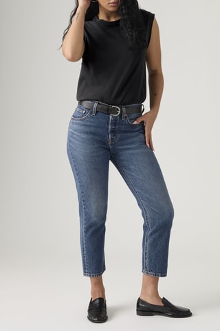 Jean 501® Crop - Bleu