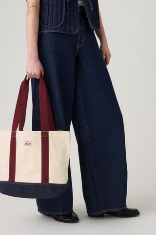Cabas Indigo Medium - Rouge