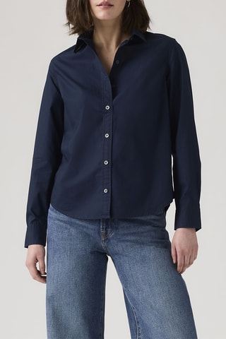 Chemisier The Classic Bw Blazer Poplin - Bleu