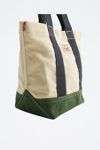 Tote bag Indigo Small - Écru