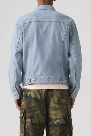 Veste en jean The Trucker Jacket Pincheck This - Bleu clair