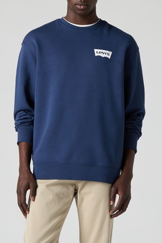 Sweat Relaxed Graphic - Blanc