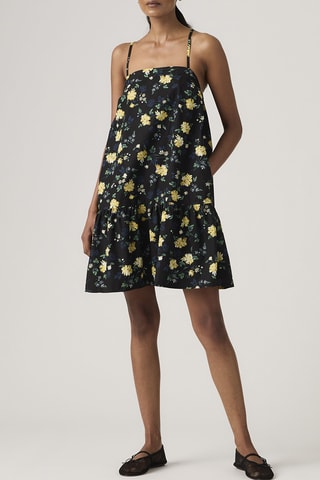 Robe trapèze Adira  - Noir