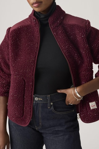 Veste Sienna Sherpa Jacket - Gris