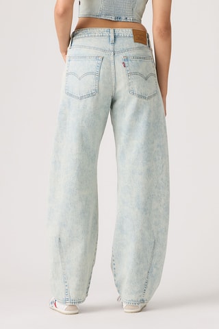 Jean Baggy Dad Barrel - Bleu