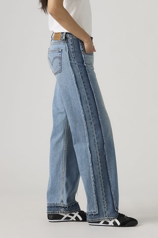 Jean Low Loose - Bleu