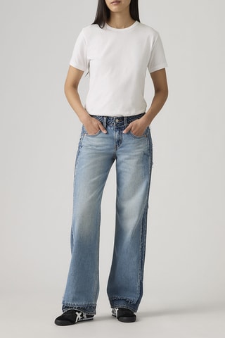 Jean Low Loose - Bleu