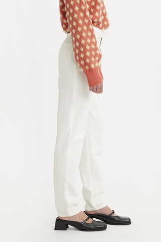 Jean Mom 80's - Blanc