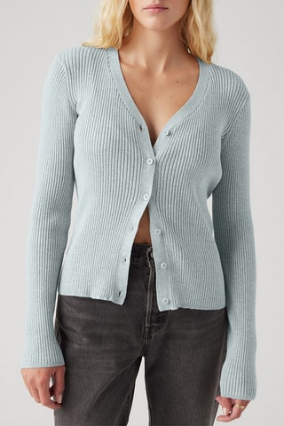 Gilet Tulip Cardigan - Bleu