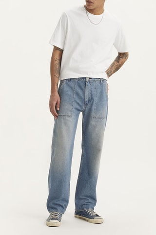 Jean Relaxed Straight 555™ - Bleu