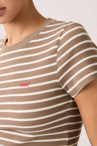 T-shirt cropped Essential - Vert