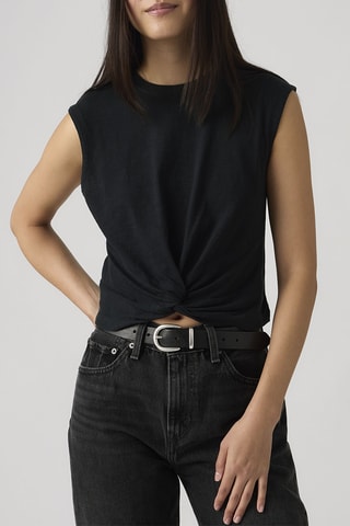 Top Jemma Knot - Noir