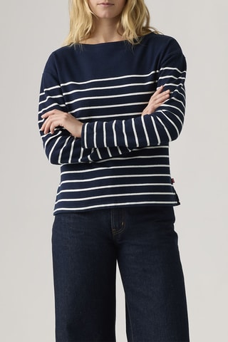 T-shirt Marin Stripe - Bleu