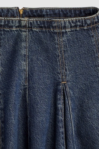Minijupe en jean Godet - Bleu