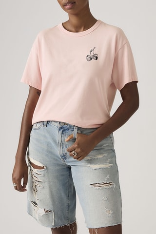 T-shirt Vintage Better Together Cherr - Rouge