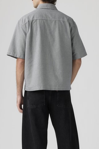 Chemise Boxy Western - Bleu