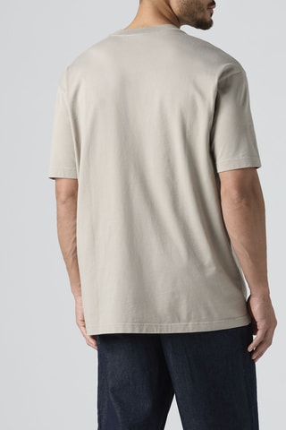 T-shirt Graphi Boxy - Kaki