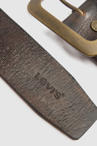 Ceinture en cuir Jordan - Noir