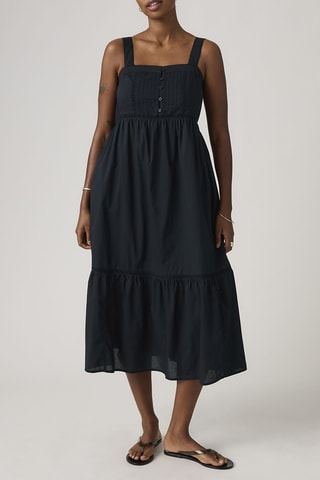 Robe midi Mimi - Noir