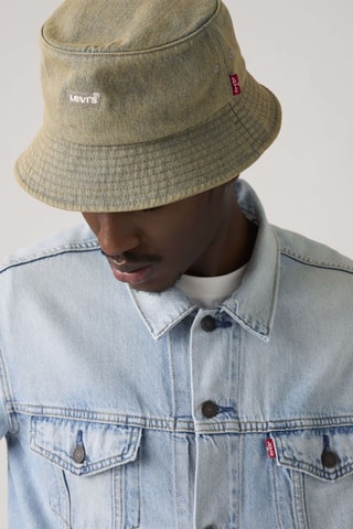 Bob en jean Batwing Bucket - Kaki