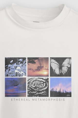 T-shirt Graphic  - Blanc