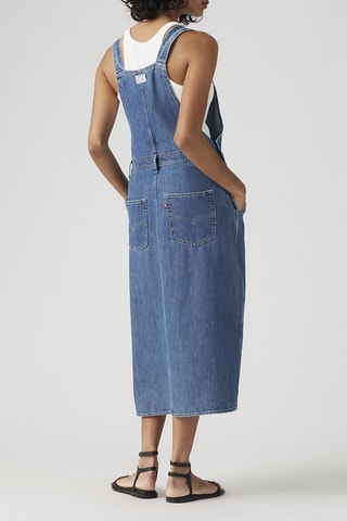 Robe-salopette en jean Tico - Bleu