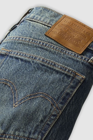 Jean Wedgie Straight  - Bleu