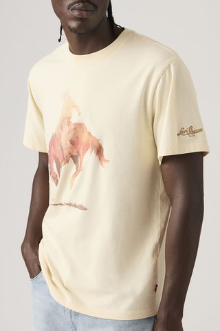 T-shirt Relaxed Fit The Original - Jaune