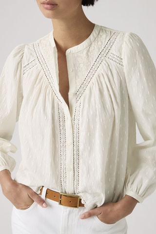 Blouse Cleo Egret - Ecru