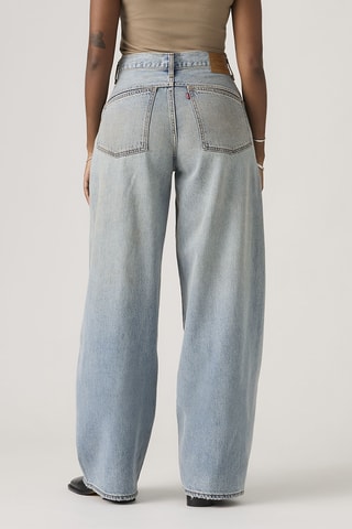 Jean super baggy barrel - Bleu
