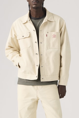 Veste en jean Sunrise Trucker - Écru