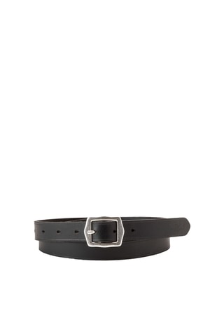 Ceinture en cuir Lux - Noir