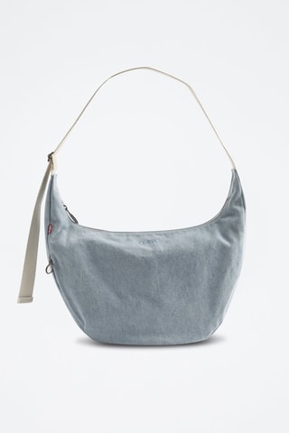 Sac porté épaule en jean Brooklyn - Bleu