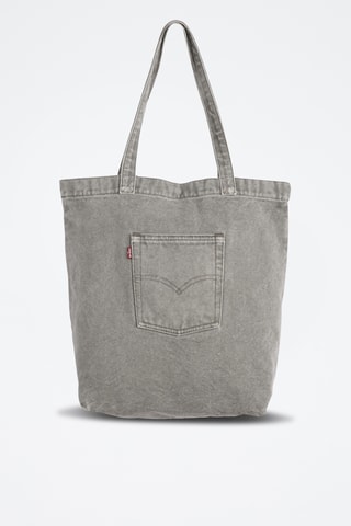 Tote bag en jean Sunshine - Gris
