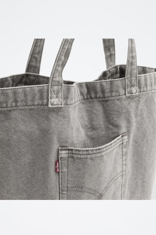Tote bag en jean Sunshine - Gris