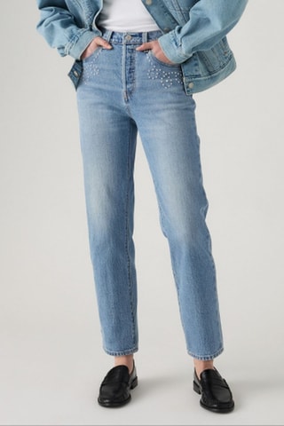 Jean 501® Crop - Bleu